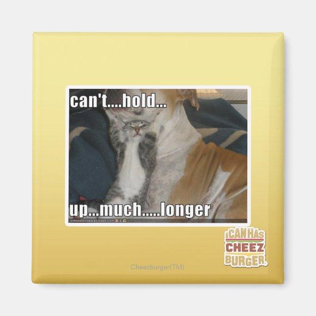 Aimant Impossible de tenir plus longtemps (Devant)