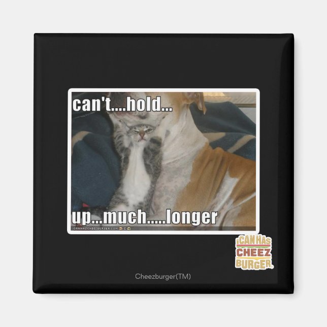 Aimant Impossible de tenir plus longtemps (Devant)