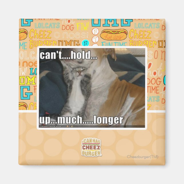 Aimant Impossible de tenir plus longtemps (Devant)