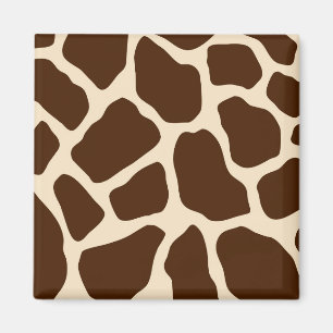 Aimant Impression de girafe