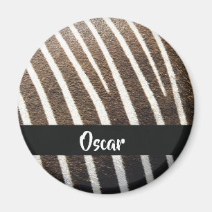 Aimant Impression de peau Zebra