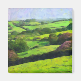 Aimant Impression en toile de Kent - Le Jardin d'Angleter