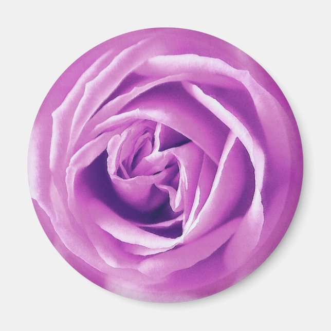 Aimant Impression rose Lavender (Devant)