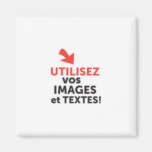 Aimant Imprimez vos conceptions en ligne en français