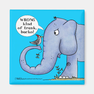Aimant Incompréhension des éléphants et des pics