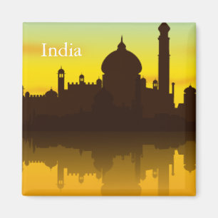 Aimant Inde Tourisme Vintage