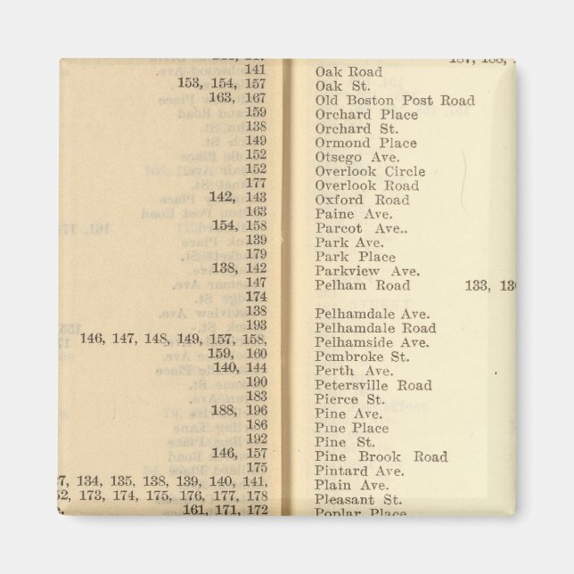 Aimant Index Nouvelle Rochelle (Devant)