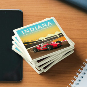 Aimant Indiana vintage