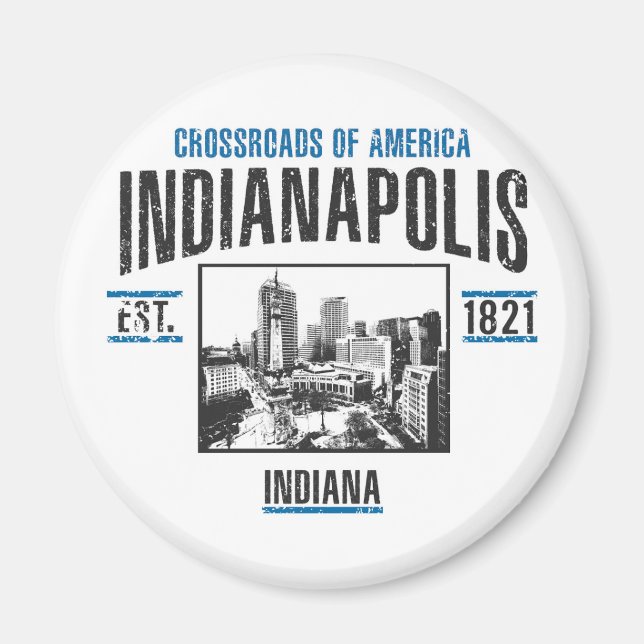 Aimant Indianapolis (Devant)