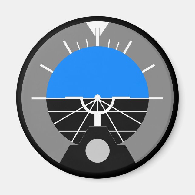 Aimant Indicateur d'attitude (Devant)