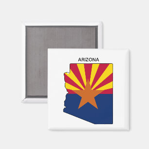 Aimant Indicateur d'état Carte d'état Arizona