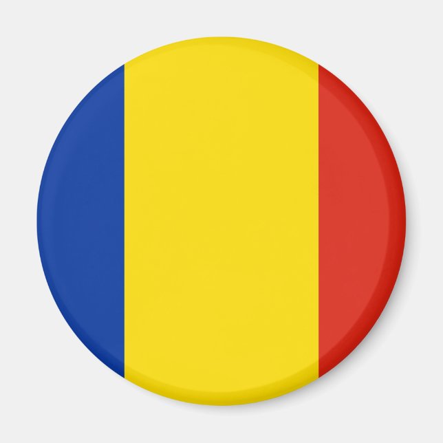 Aimant Indicateur Roumanie (Devant)