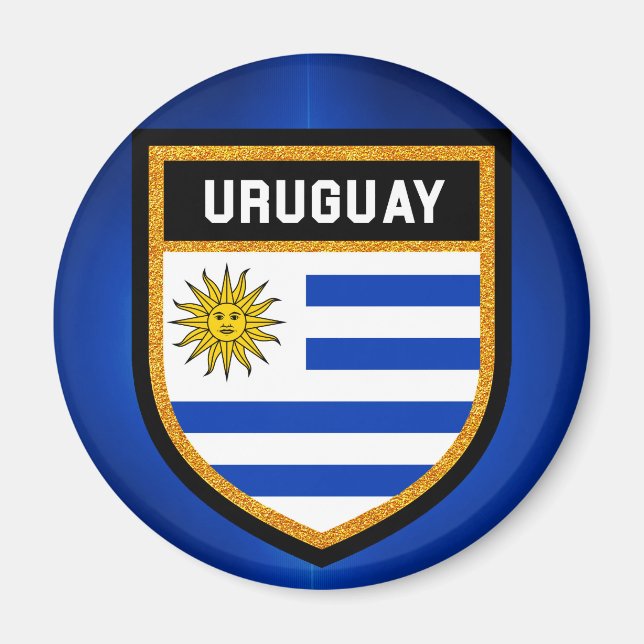 Aimant Indicateur Uruguay (Devant)
