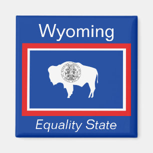 Aimant indicateur Wyoming
