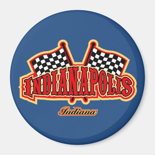 Aimant Indice d'Indianapolis (Devant)