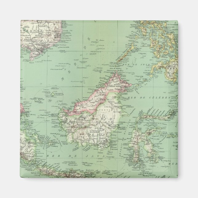 Aimant Indonésie, Malaisie (Devant)