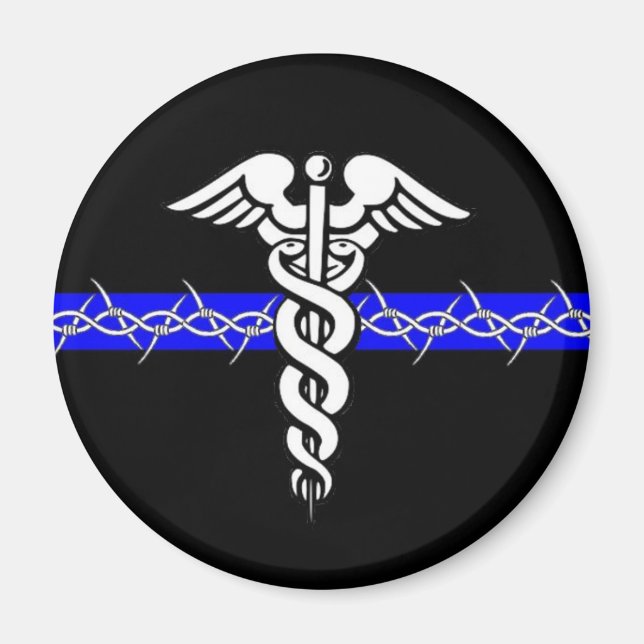 Aimant Infirmière correctionnelle (Devant)
