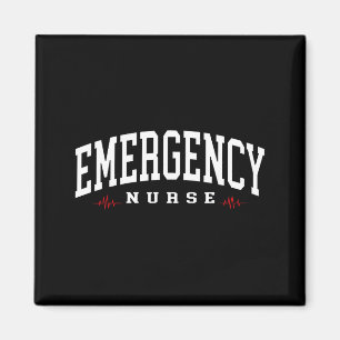 Aimant infirmière d'urgence service des urgences salle d'