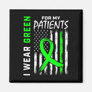 Aimant Infirmière Green pour mes patients