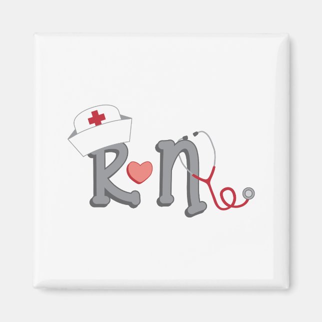 Aimant Infirmière inscrite (Devant)