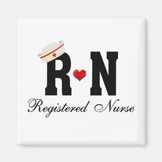 Aimant Infirmière inscrite à la RN (Devant)