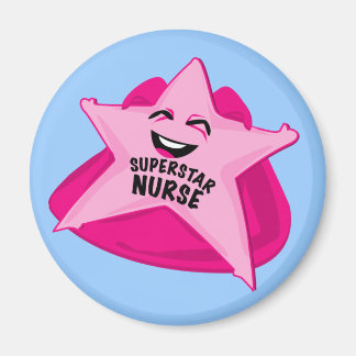 Aimant infirmière superstar amusant aimant!