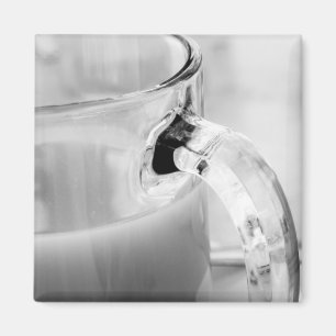 Aimant Infrarouge, Noir & Blanc, tasse, verre, café,