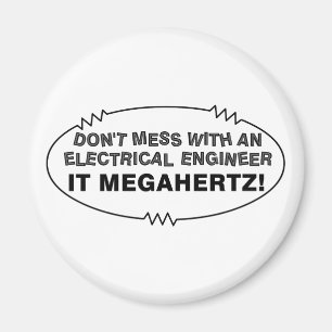 Aimant Ingénieur électrique Megahertz Oval