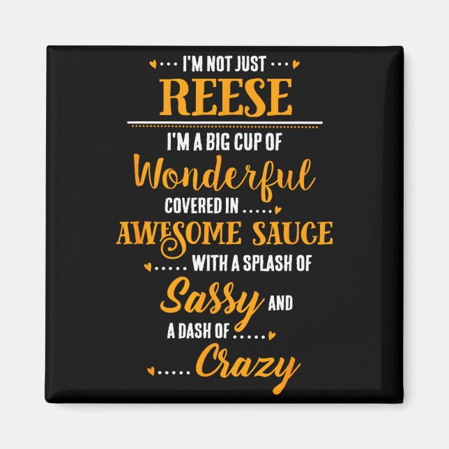 Aimant Inked Creation - Reese Big Cup Of Awesome Sy Cly C (Devant)