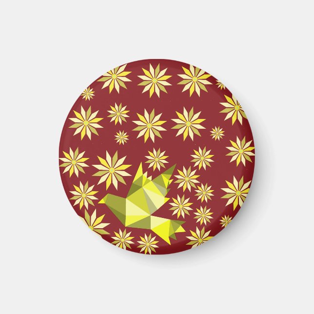 AIMANT INSÉPARABLE AVEC DON DE FLEURS JOUR SPÉCIAL, ANNIV (Devant)