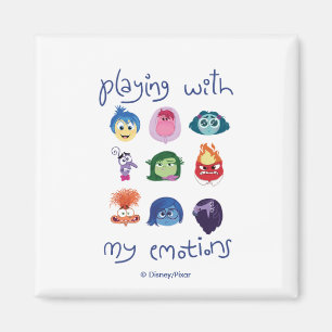 Aimant Inside Out 2 Jouer Avec Mes Émotions Graphique