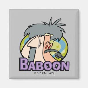 Aimant Insigne de caractère I.R. Baboon