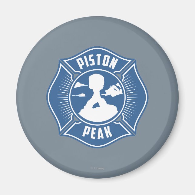 Aimant Insigne Piston Peak (Devant)