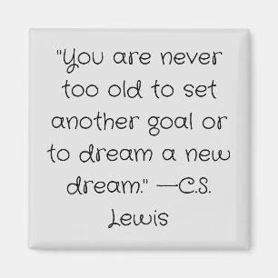 Aimant Inspirant C.S. Lewis