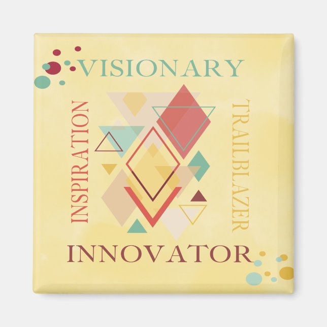 Aimant Inspiration de l'innovateur de Trailblazer Visionn (Devant)