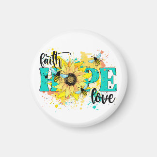 Aimant Inspiration, foi, espoir et amour