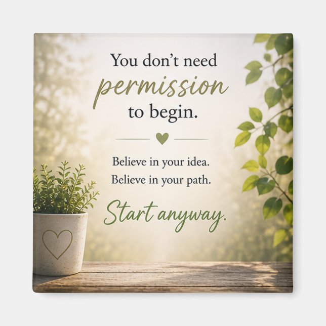Aimant Inspiration Motivation  (Devant)