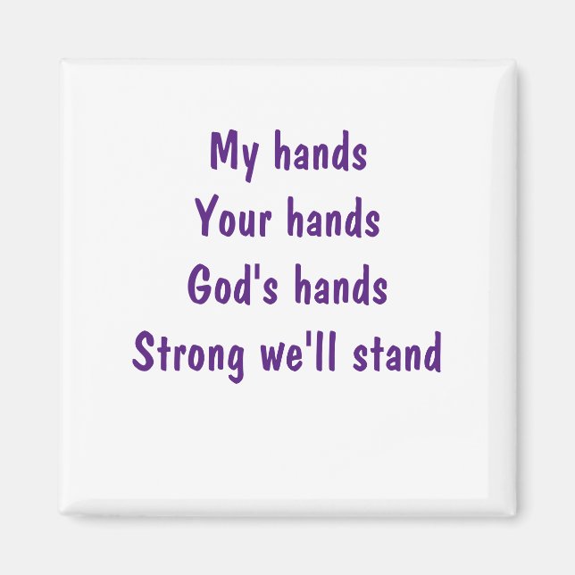 Aimant inspirational (Devant)