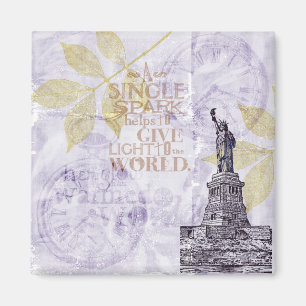 Aimant Inspiré New York Liberty