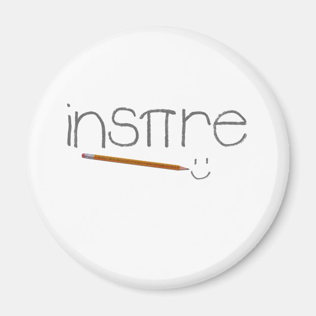 Aimant Inspirer les mathématiques (Devant)