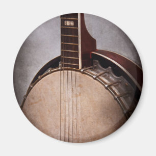 Aimant Instrument à cordes - Un banjo typique