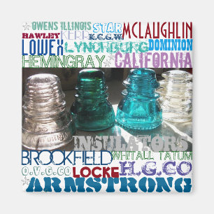 Aimant Insulateurs en verre Magazine d'histoire TELECOM