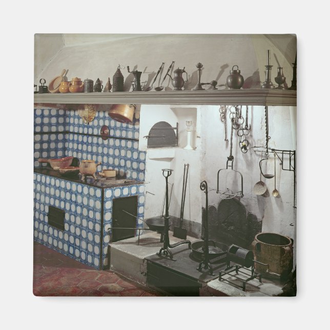 Aimant Intérieur de la cuisine de l'Hôtel de Cabris (Devant)