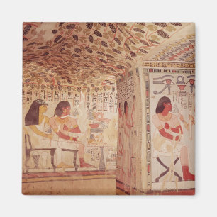 Aimant Intérieur de la tombe de Sennefer, nouveau royaum