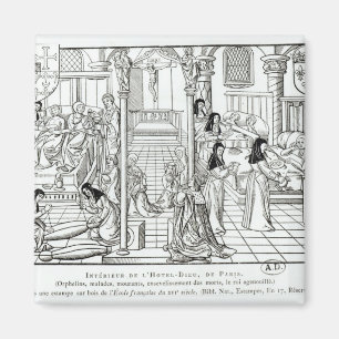 Aimant Intérieur de l'hôpital de Dieu d'hôtel