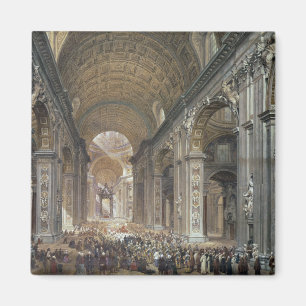 Aimant Intérieur de Saint-Pierre, Rome, 1867