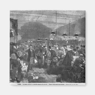 Aimant Intérieur du bureau de poste de Paris