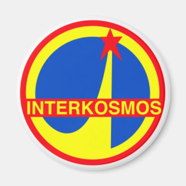 Aimant Interkosmos, Programme spatial communiste de l'Uni (Devant)
