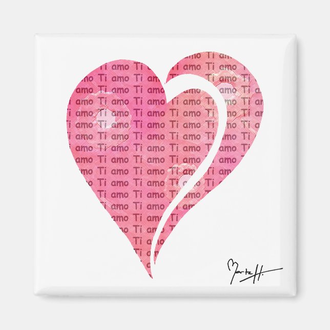 Aimant International Love - Italien (Devant)