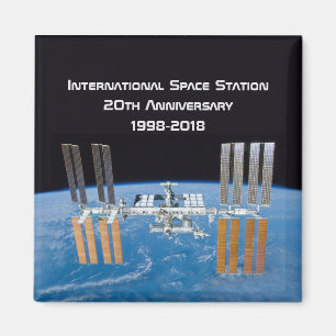 Aimant International Space Station ISS 20th Anniversary